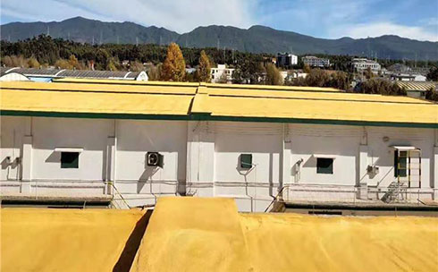 糧倉硬泡聚氨酯噴涂機保溫層(圖1) 糧倉硬泡聚氨酯噴涂機保溫層案例